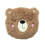 Microwavable Plush Round Wheat and Lavender Heat Pack - Teddy Bear 1