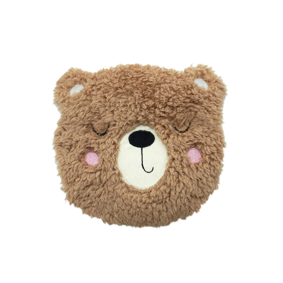 Puckator Lavender Microwavable Plush Round Wheat And Heat Pack - Teddy Bear