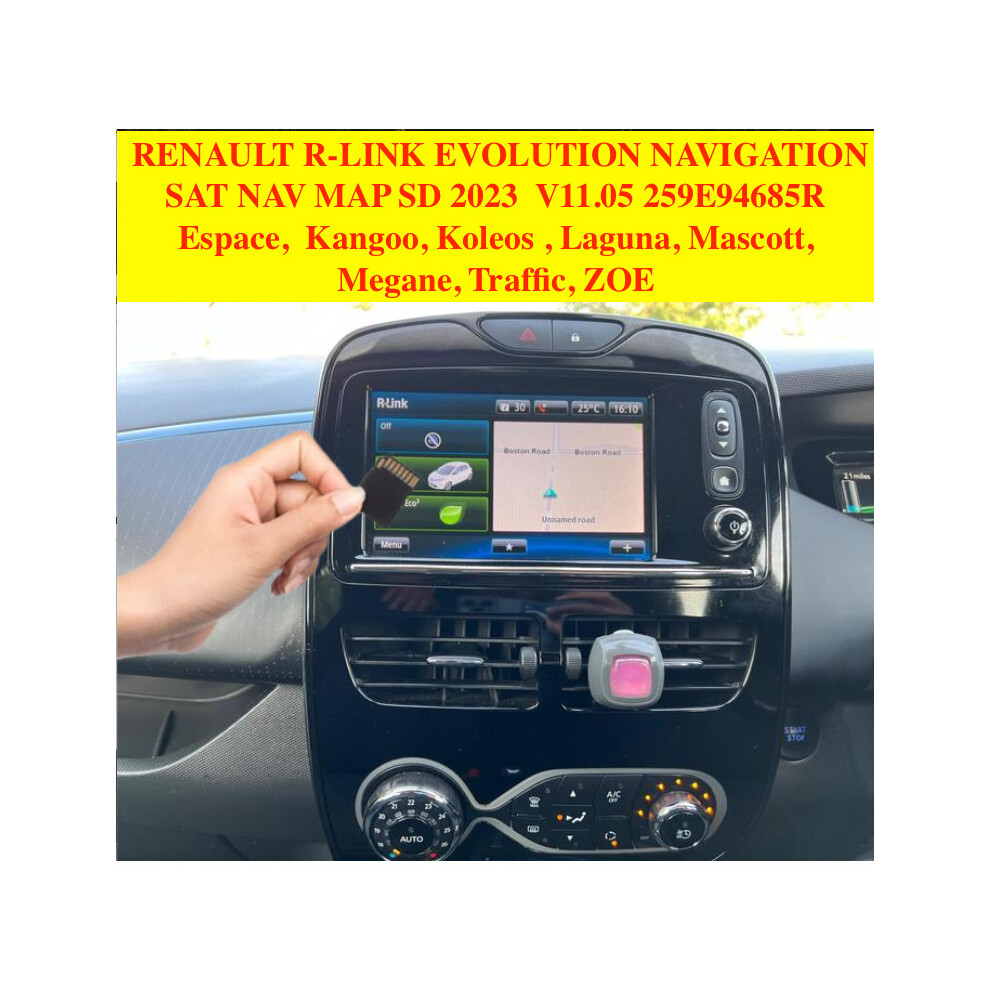 RENAULT R-LINK EVOLUTION NAVIGATION SAT NAV MAP SD 2023  259E94685R