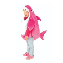 ( Pink Shark, 90cm (24-30M)) Kids Baby Shark Family Fancy Dress Boys Girls Toddler Halloween Costume Jumpsuit