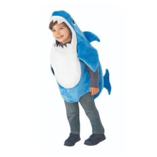 (  Blue Shark,   110cm (3-4Y)) Kids Baby Shark Family Fancy Dress Boys Girls Toddler Halloween Costume Jumpsuit