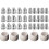 P80 Plasma Electrode Tip Nozzle 1.5 100amp Plasma Cutting Torch Consumables Accessory 35pcs 1