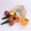 (M) 2 X Cotton Mesh Vegetable Bags Shopping Bag 5