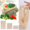 (M) 2 X Cotton Mesh Vegetable Bags Shopping Bag 2