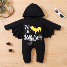 (  #2 Bat Costume,   9-12 Months) Newborn My 1st Halloween Baby Boy Pumpkin Romper Jumpsuit Costume Outfit Clothes