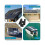10 X Centre Clamp Pv Solar Panels, Black, Module Clamp For All Frame Heights, Solar Panels Bracket 4