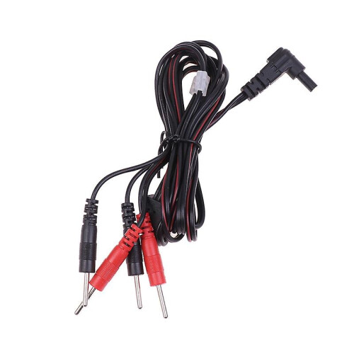 Electrotherapy Electrode Lead Wires Cable Tens Massager 2.35mm Connection 1