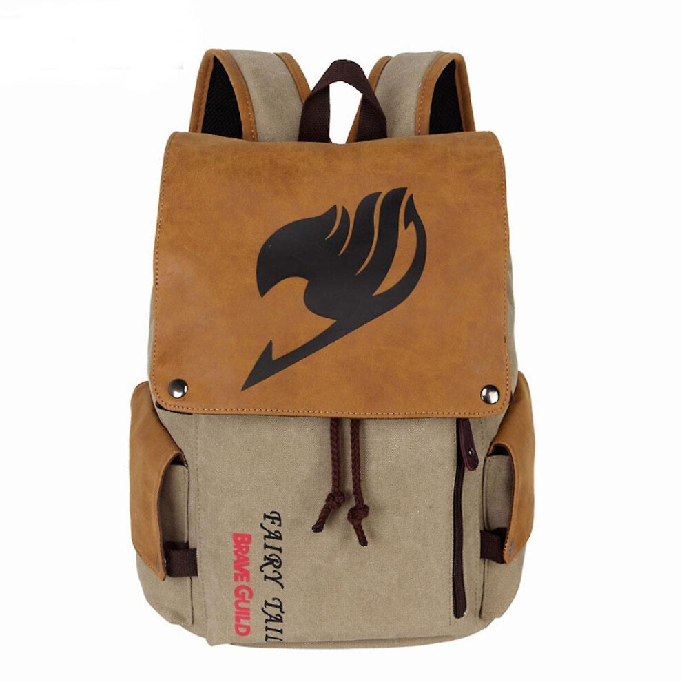 Fairy Tail Anime School Backpack Casual Daypack Rucksack Cool Bookbag
