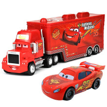 (Mcqueen) Cars Movie Mcqueen The King Chick Hicks Mack Truck Uncle Truck