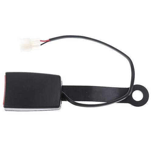 Universal Auto Car Seat Belt Buckle Socket Plug Connector W/warning Cable Hfmqv 2