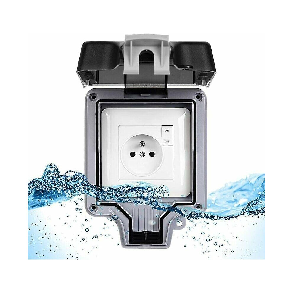 Outdoor Waterproof Socket Ip66 Outdoor Waterproof 16a (with Switch)