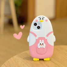 Phone Cases Apply to iPhone 11pro Max,Cute Cartoon Bald Eagle Bear Phone Case Unique Fun Cover Case 3D Phone Case Soft Silicone Shockproof Cover