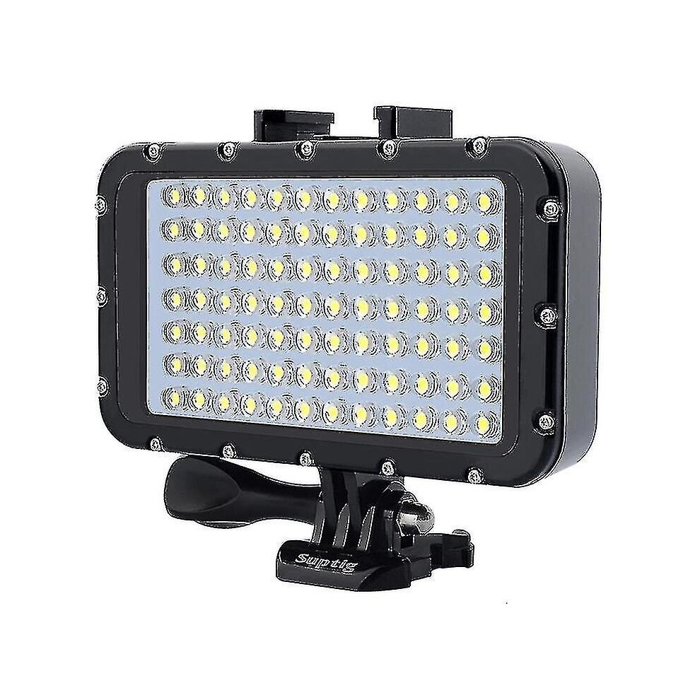 50M/164Ft Waterproof Diving Underwater Led High Power Fill Lamp With 4 Ing Modes Light