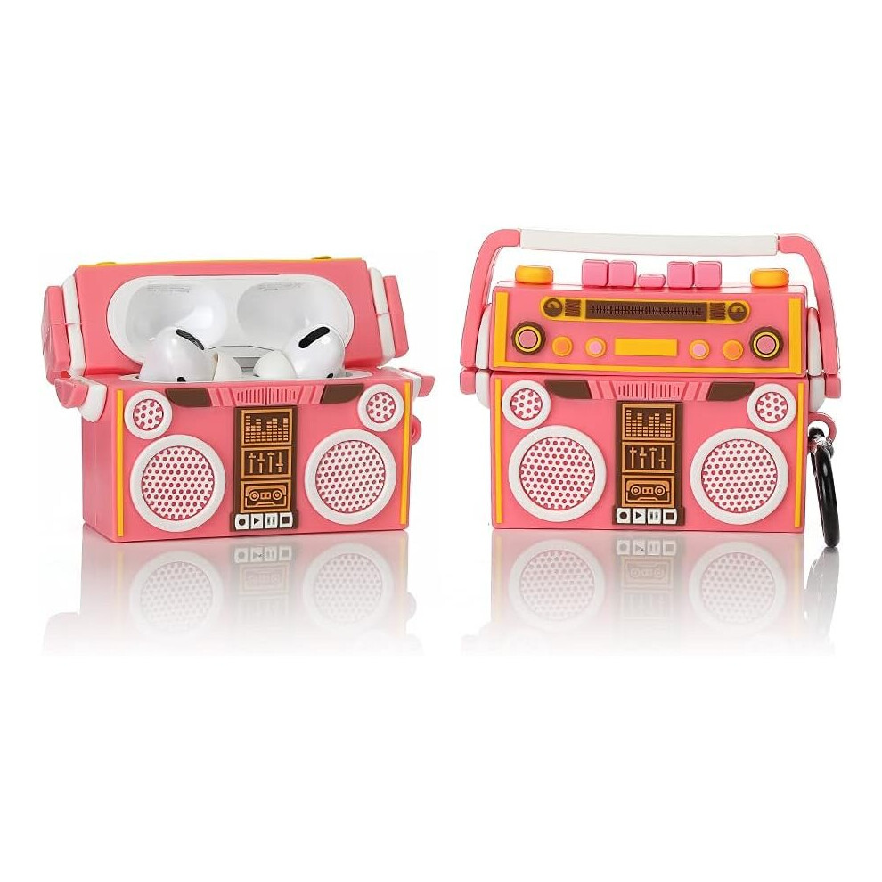 Cartoon Case With Keychain For Airpods Pro, Funny 3D Cool Design Silicone Charging Case Protective Cover Compatible For Airpods Pro 7770197754668