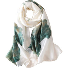 Womens 100% Large Mulberry Silk Scarf Long Satin Scarf Fashion Designer Scarf Lightweight Wraps