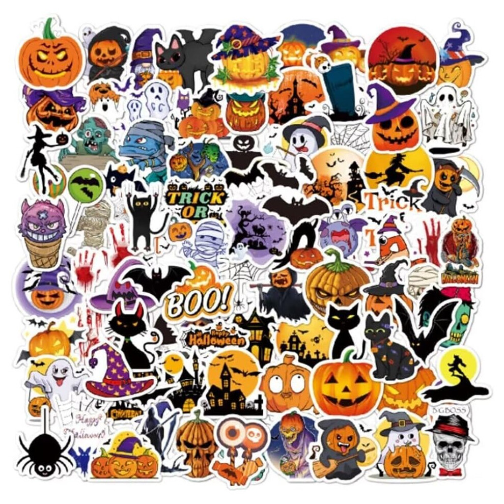 Tianfu 100Pcs Cartoon Stickers Waterproof Stickers