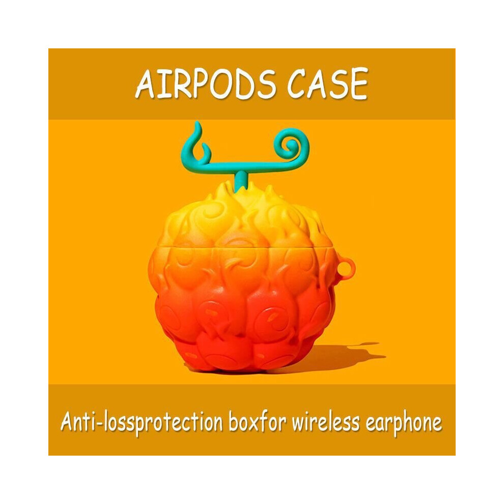 Airpods 3 Case Cartoon Cute Kawaii Silicone Cases For Airpods 3 Design Cover Cool Unique Fashion Fun Soft Coves For Girls Girly Boys(Fruit) 7770197752381