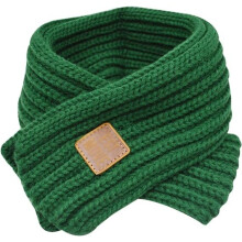 Knitted Scarf Winter Warm Neck Warmer Boys Girls Solid Color Scarf