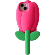 Phone Cases Apply to iPhone 11pro Max,Cute 3D Cartoon Tulip Phone Cover Soft Silicone Funny Tulip Flower Case Shockproof Protective Cover for Phone