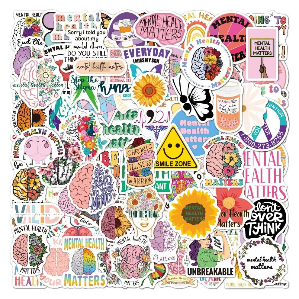 100PCS Stickers for Water Bottles Cute Cartoon Animal Stickers Waterproof Vinyl Stickers Positive Stickers Laptop Stickers for Teens Kids Adults