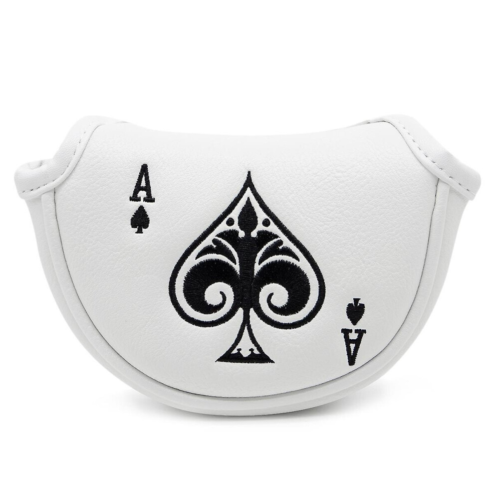 Golf Putter Cover Half Mallet Putter Headcover Magnetic Club Protector For Odyssey,,,