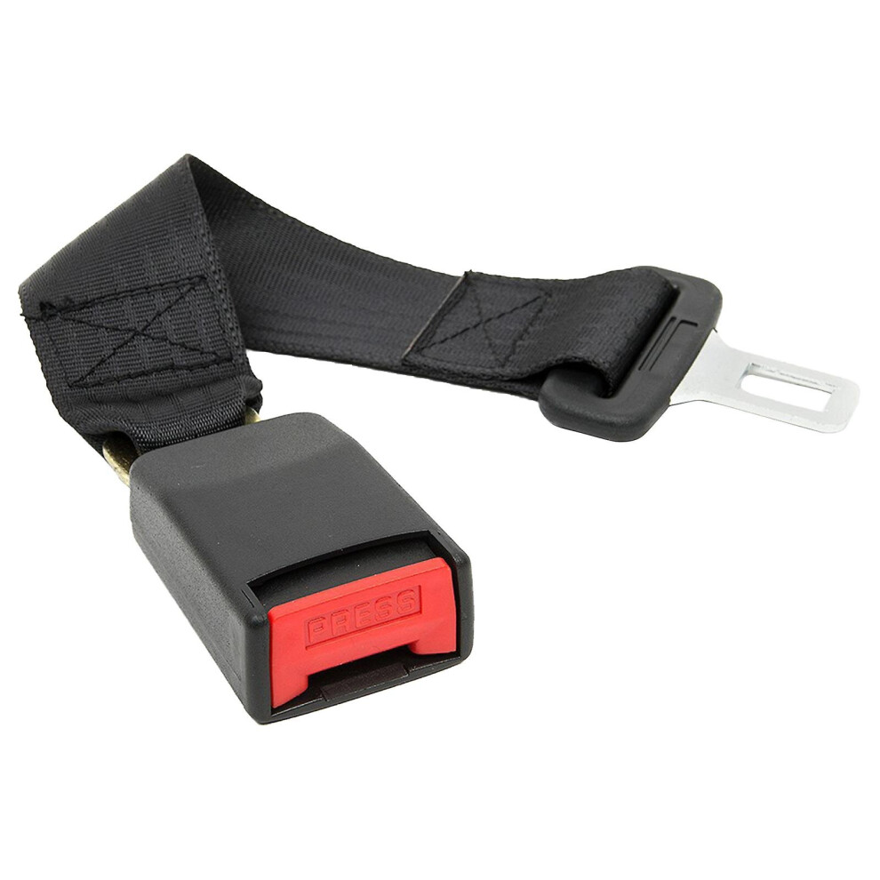 (36Cm) Car Seat Belt Extender - Soft And Durable Seatbelt Extension For Safe And Comfortable Driving (36Cm) Black 9130527219492