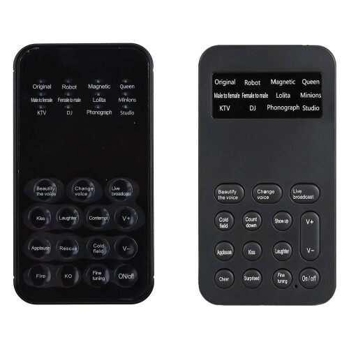 Refurbished Voice Changer Handheld Microphone Voice Changer Sound Effects Machine 1