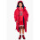 (Small - aged 4-9) Red Original Kids Waterproof Changing Robe - RED 3