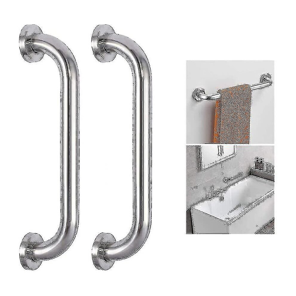 2 Piece Elderly Tub Handle Wall Grab Bars