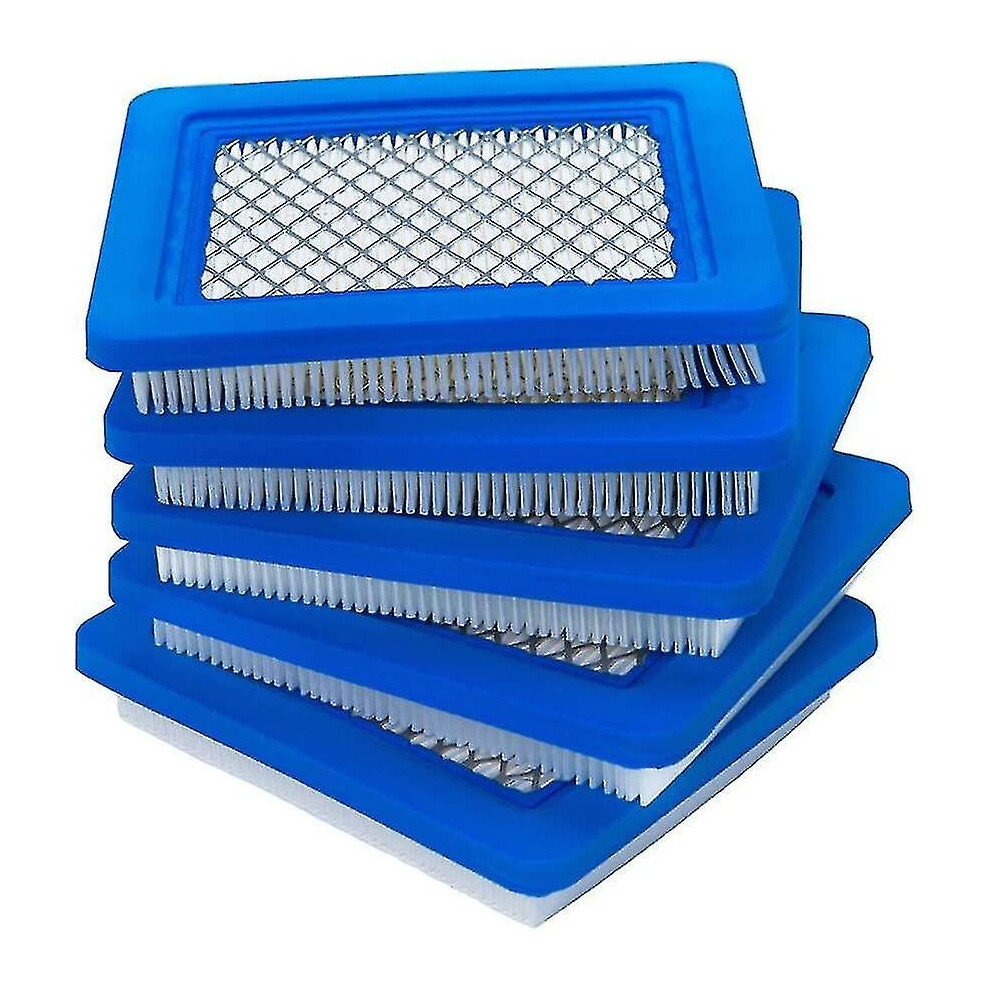 5 Pack 491588s Air Filter, Compatible With Briggs And Stratton 491588, Toro 20332, Craftsman 3364, Premium Lawn Mower Air Cleaner