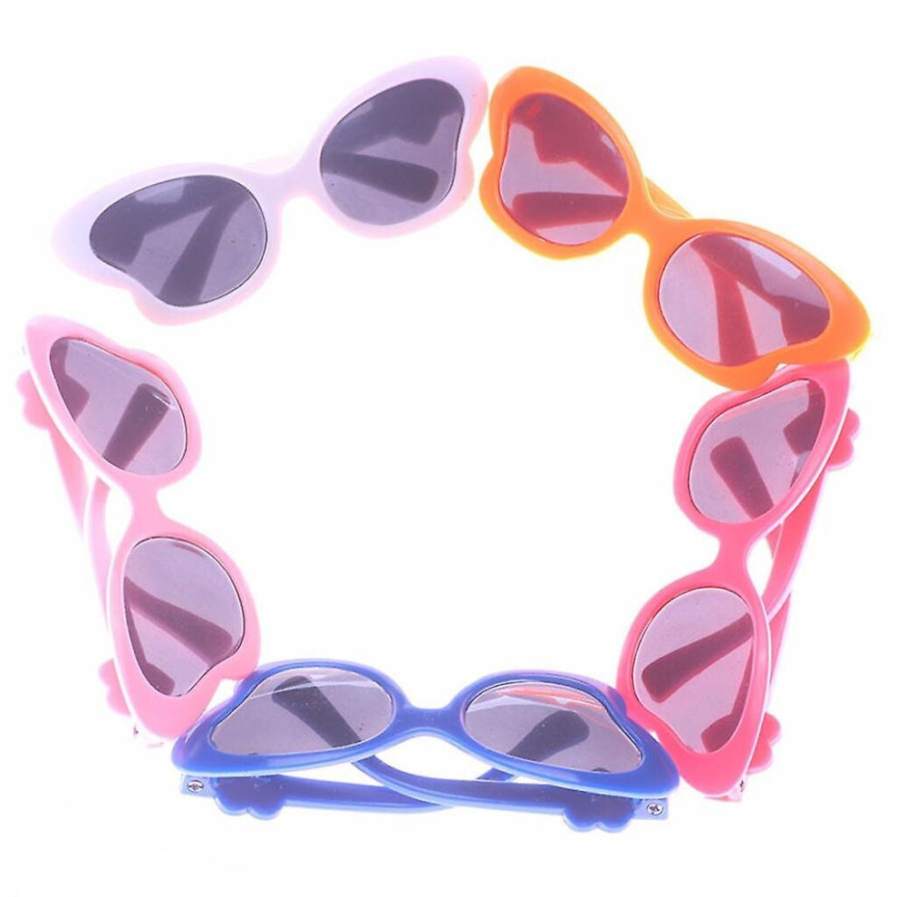 5 Pairs Sunglasses Eye Glasses For 18inch American Dolls Accessories