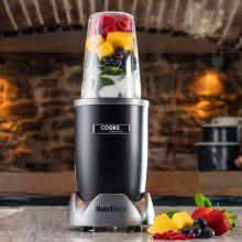 Nutriblend 1000W Blender Smoothie Maker Juicer - 9-Piece Set with Cups - Go Healthy - K212