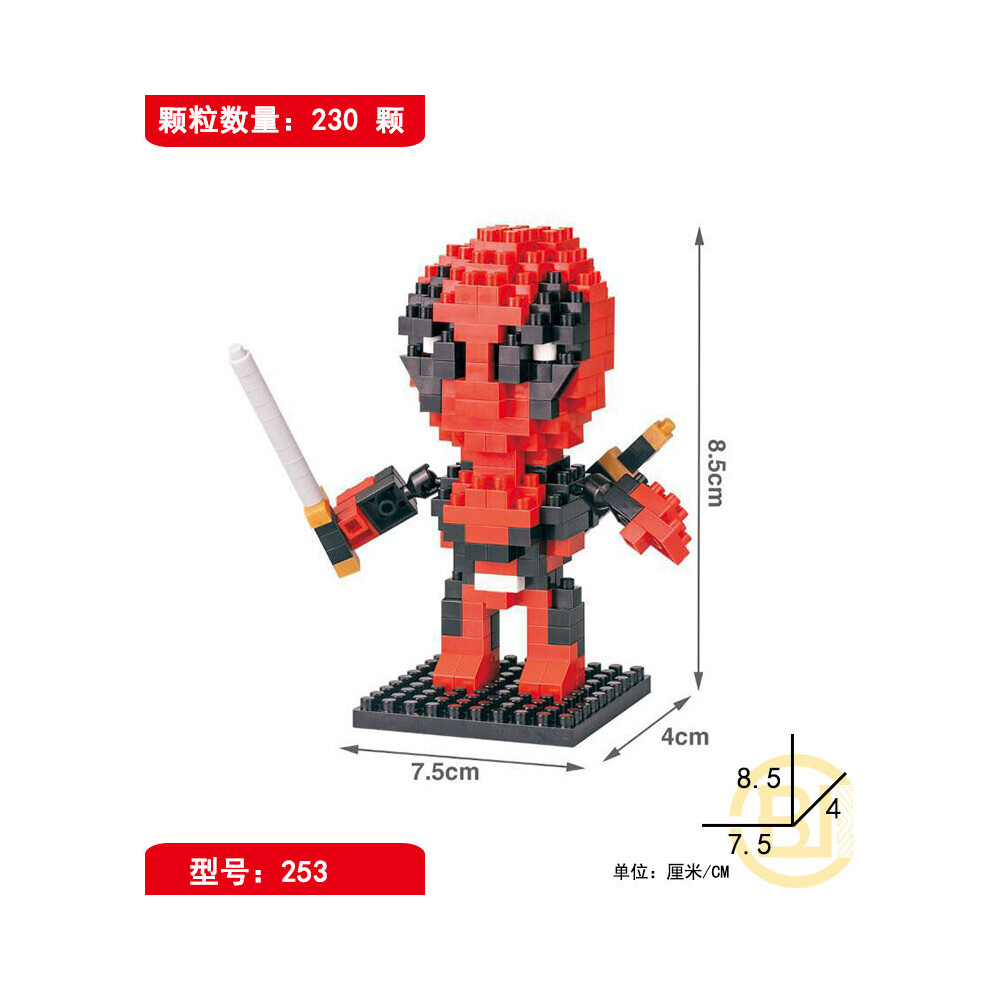 Bonxaif (230Pcs Death) Marvel Avengers Super Heroes Mini Figures Dc Set Fit Lego Diy Building Blocks Toys