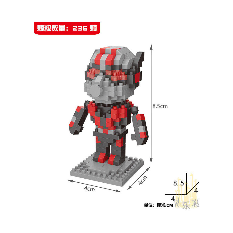 Photos - Action Figures / Transformers  Marvel Avengers Super Heroes Mini Figures Dc Set Fit Lego DIY Building Blocks Toys(236PCS Ant Man)