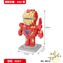(282PCS Iron Man) Marvel Avengers Super Heroes Mini Figures Dc Set Fit Lego DIY Building Blocks Toys