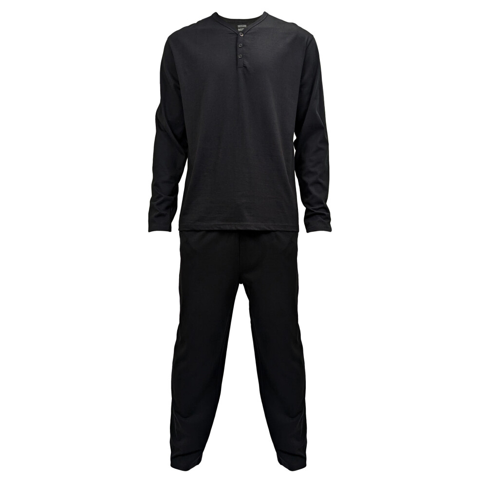 (DAP_BLACK_M) Dauphin Cotton Pyjamas