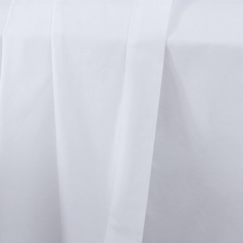 (White Fitted Sheet, Single) 400 Thread Count Fitted Sheets Flat Sheets 100% Cotton Bed Linen 2