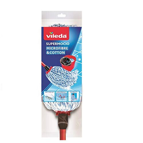 Vileda Vileda Supermocio Microfibre & Cotton Mop