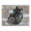Quirky Indoor Wall Clock | Engine Style 6