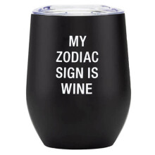 Say What Thermal Wine Thumbler 360mL (Zodiac Sign)