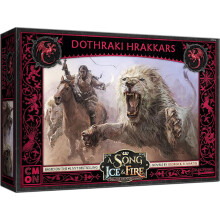 CMON A Song of Ice and Fire Tabletop Miniaturen Dothraki Hrakkars Box Set - Wilde nomadische Krieger der Großen Grassee