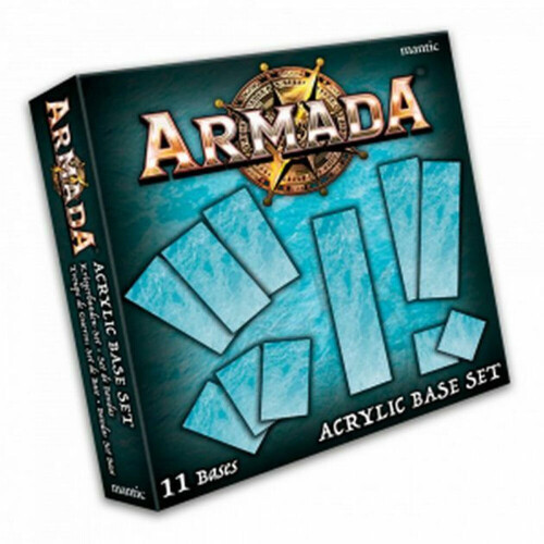 Mantic Games MGARM104 11 x Armada Akrylbaser, Blå