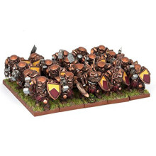 Kings of War Dwarf Ironclad Regiment Miniature - Tabletop Miniatures Wargame