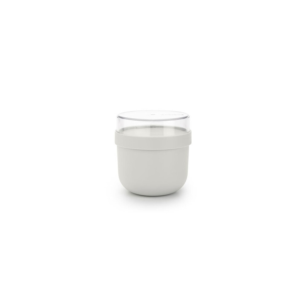Brabantia Light/Grey ( Grey) Make & Take Breakfast Bowl 0.5L Large