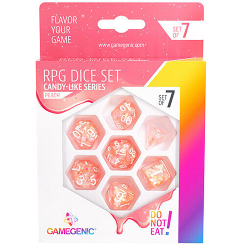 Gamegenic Candy-like Series RPG Dice Set 7pcs (Peach)