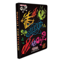 Yu-gi-oh! Portf lio de duelistas de jogo de 9 bolsos com cart es de ouro com cartas de orgulho dourado