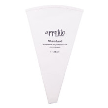 (28cm) Appetito Cotton & PVC Standard Piping Bag (White)