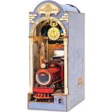Robotime Time Travel 3D-palapeli - Tee itse -hyllykoriste - Monivärinen