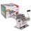 Al Dente Pasta Machine w/ Detachable Cutters 150mm (Chrome) 3