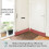 Herringbone Door Draught Excluder - Antique Cream 4